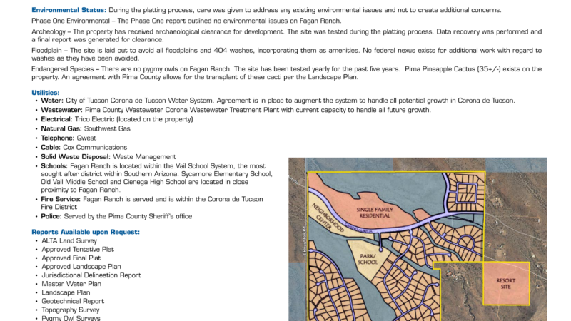 Fagan Ranch Overview